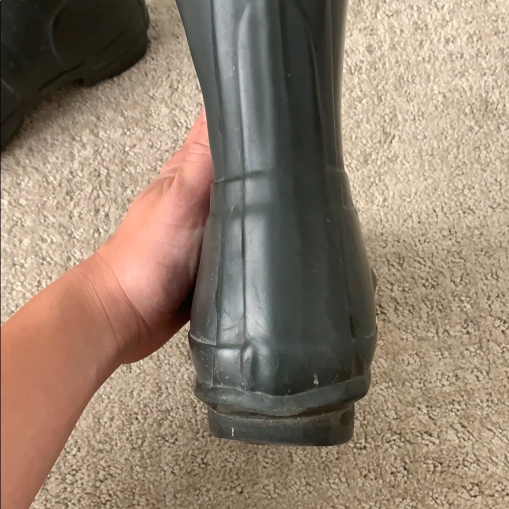 Original Tall Hunter Rainboots with fleece liners! - Picture 4 of 16